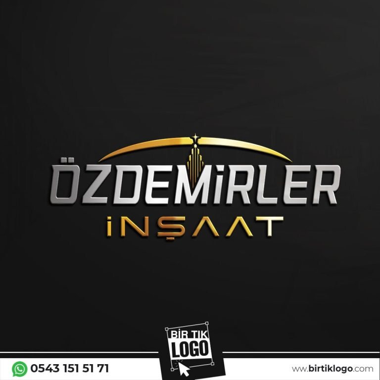 Özdemirler İnşaat Logo Tasarımı – Bir Tık Logo tarafından hazırlanan tekli portfolyo çalışması