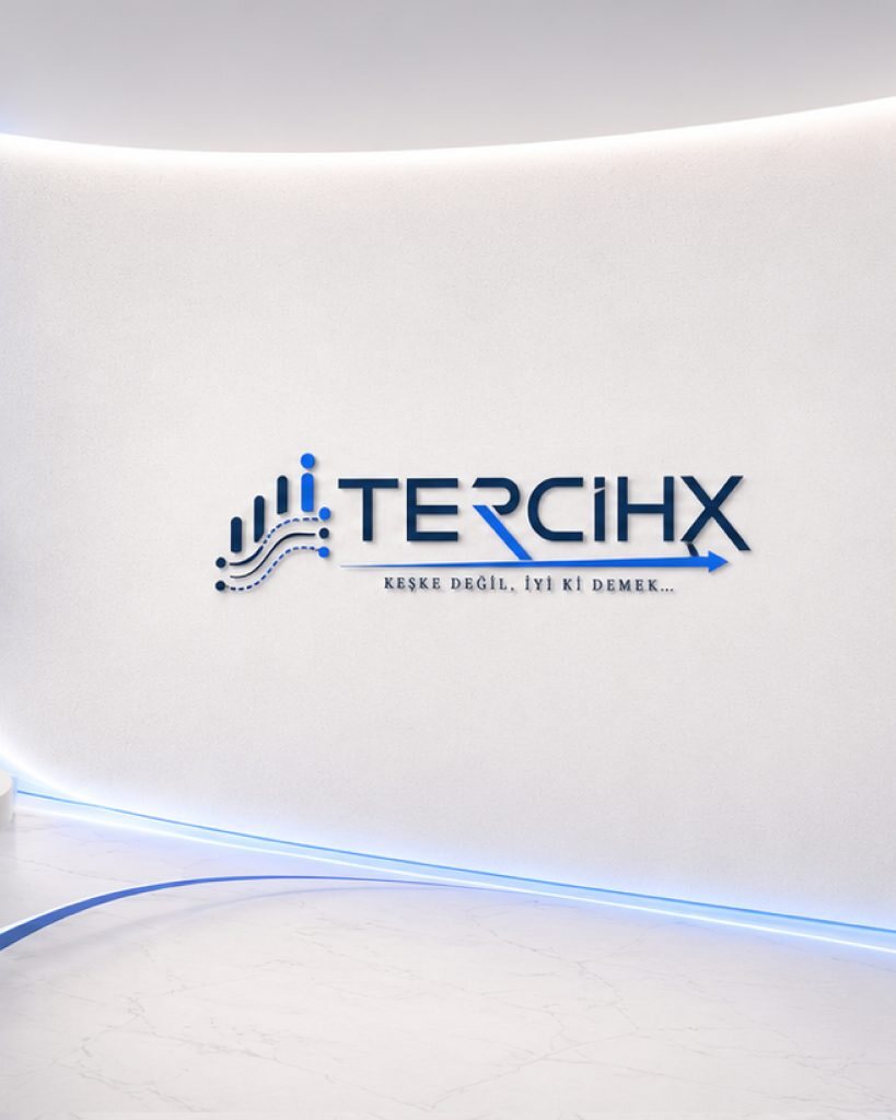 TERCİHX logo tasarımı görsel sunumu