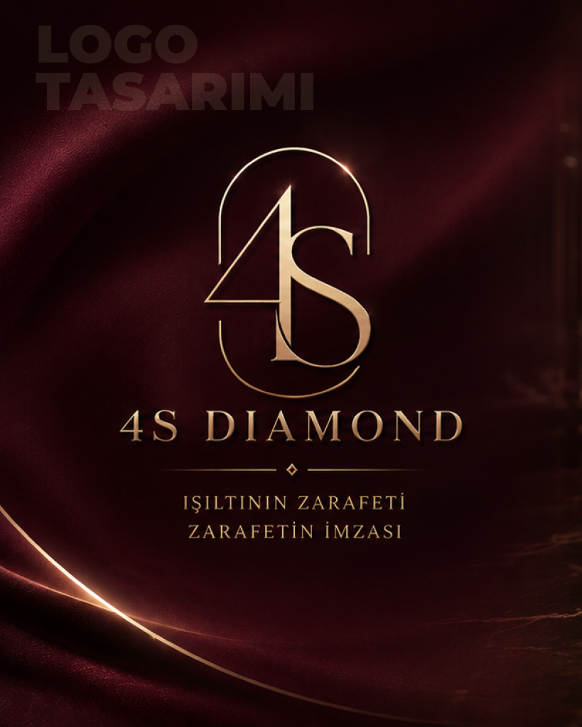 4S Diamond Logo Tasarımı – Bir Tık Logo tarafından hazırlanan tekli portfolyo çalışması