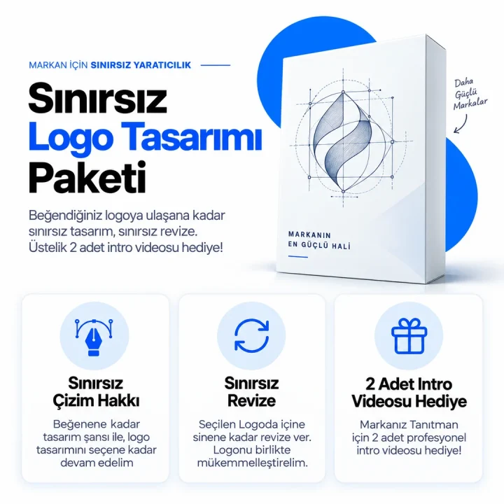 Bir Tık Logo sınırsız logo tasarımı paketi