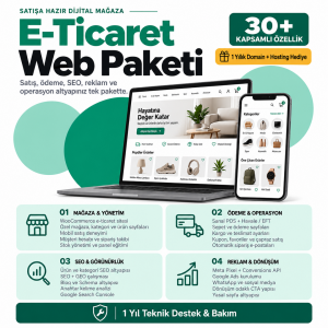 E-Ticaret Sitesi Paketi