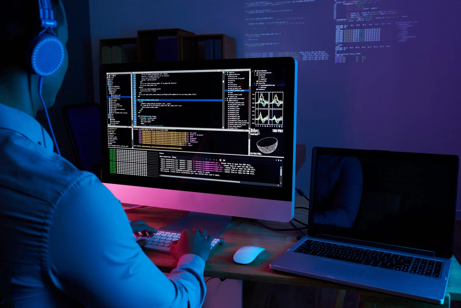 Kod ve web geliştirme altyapısını kontrol eden uzman
