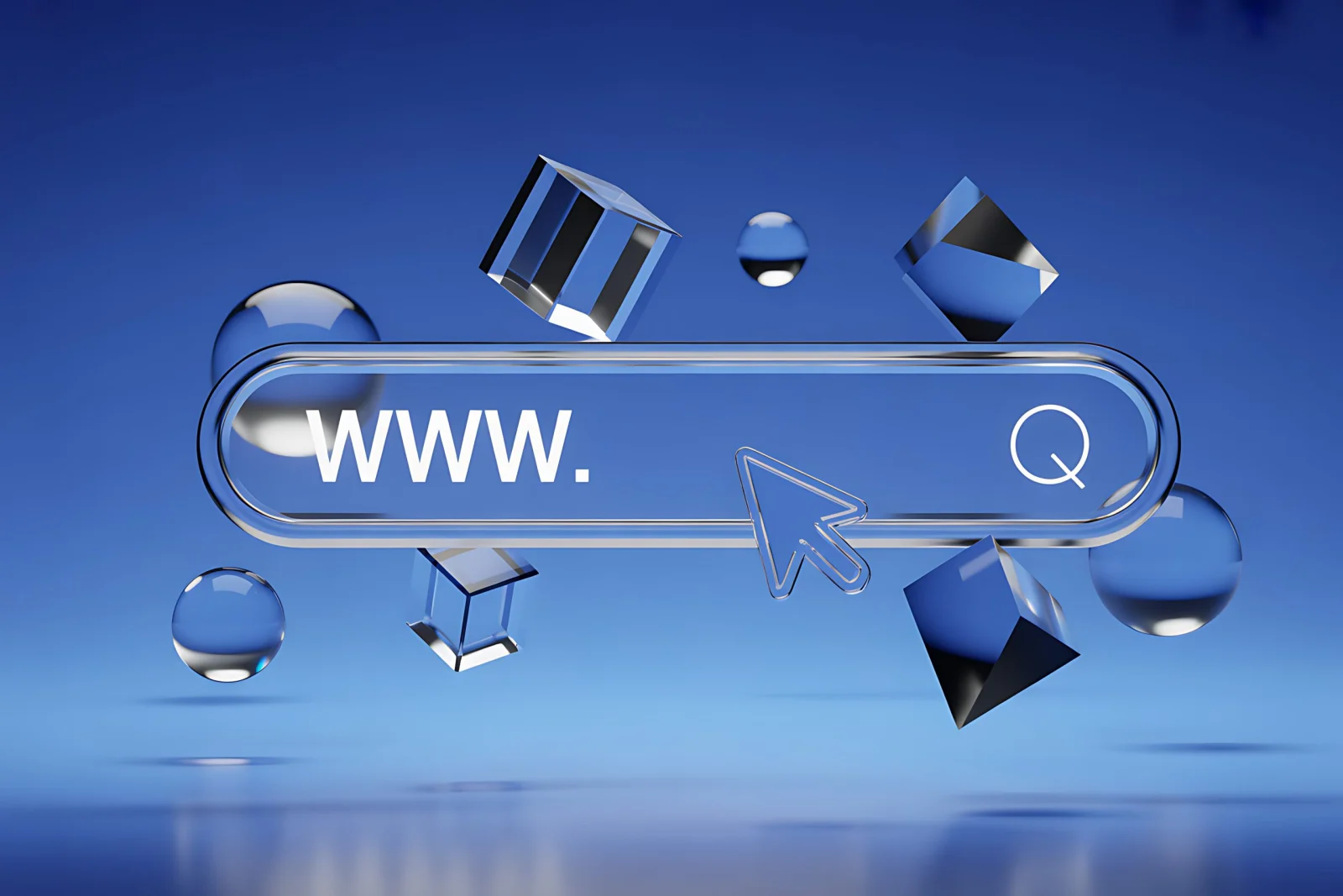 Modern web arama çubuğu ve çevrim içi arama konsepti