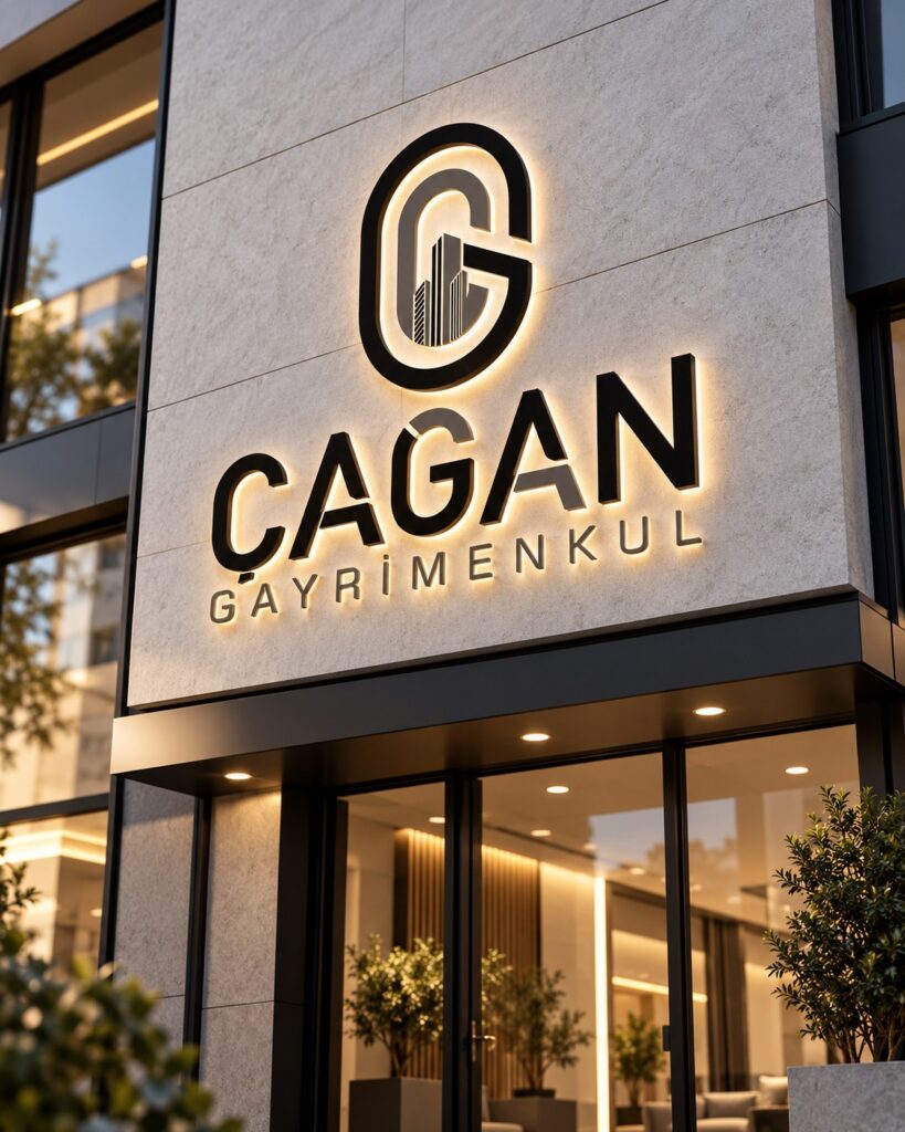 Çağan Gayrimenkul marka kimliği ve tasarım uygulaması 3
