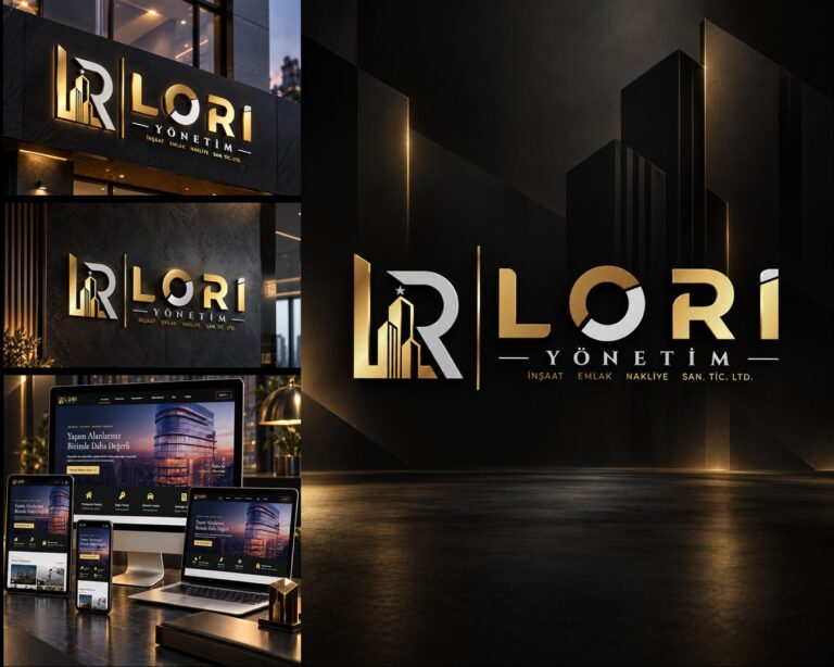 LORİ Yönetim logo ve kurumsal kimlik Behance proje kapak görseli