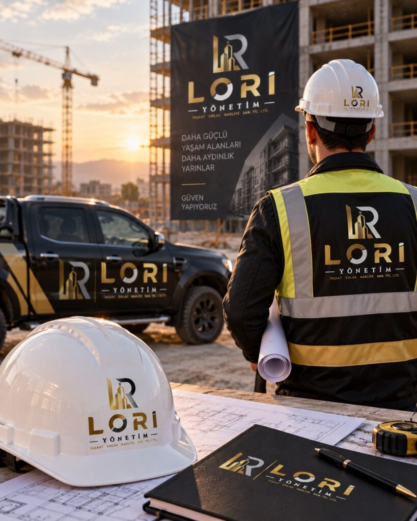 LORİ Yönetim marka kimliği ve tasarım uygulaması 3