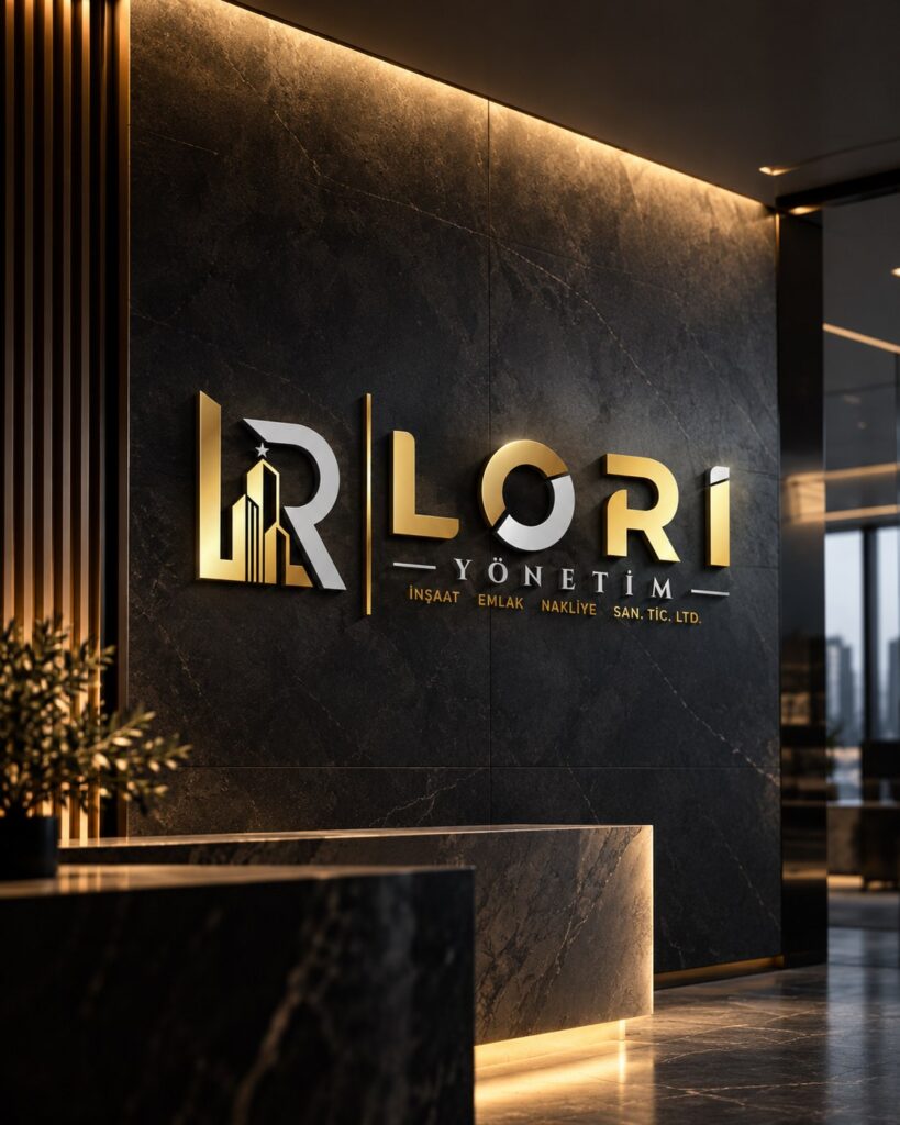 LORİ Yönetim marka kimliği ve tasarım uygulaması 7