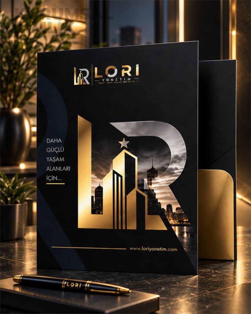 LORİ Yönetim marka kimliği ve tasarım uygulaması 8