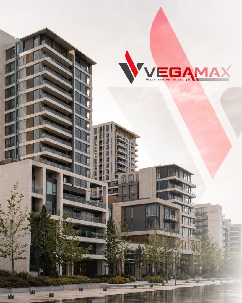 VEGAMAX İnşaat Marka Kimliği profesyonel marka uygulama görseli 1