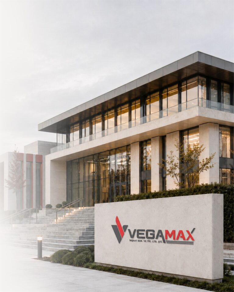 VEGAMAX İnşaat Marka Kimliği profesyonel marka uygulama görseli 3